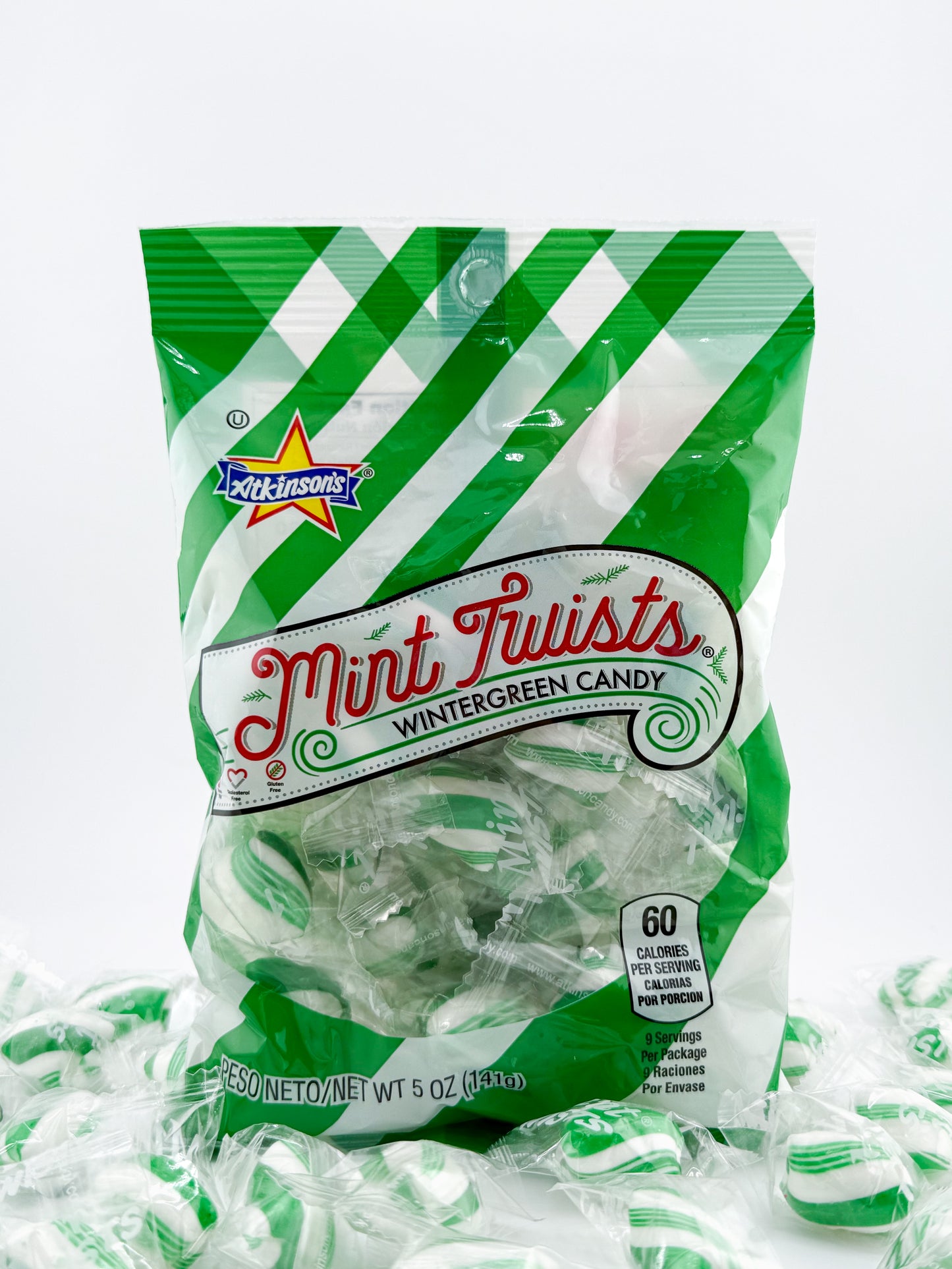 Wintergreen Mint Twists® Peg Bag