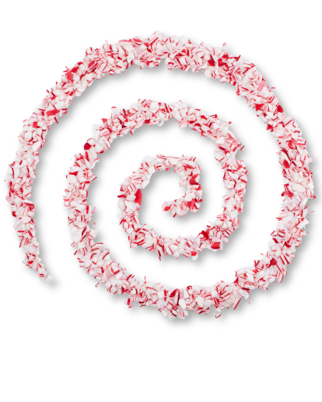 Crushed Red and White Natural Mint Twists® - Bulk (15 lb Case)