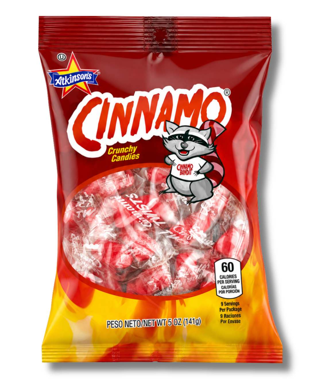 Cinnamo® Twists Peg Bag 4oz – Atkinson Candy Co.