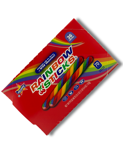 Rainbow Sticks - 36 .7 oz sticks in Box