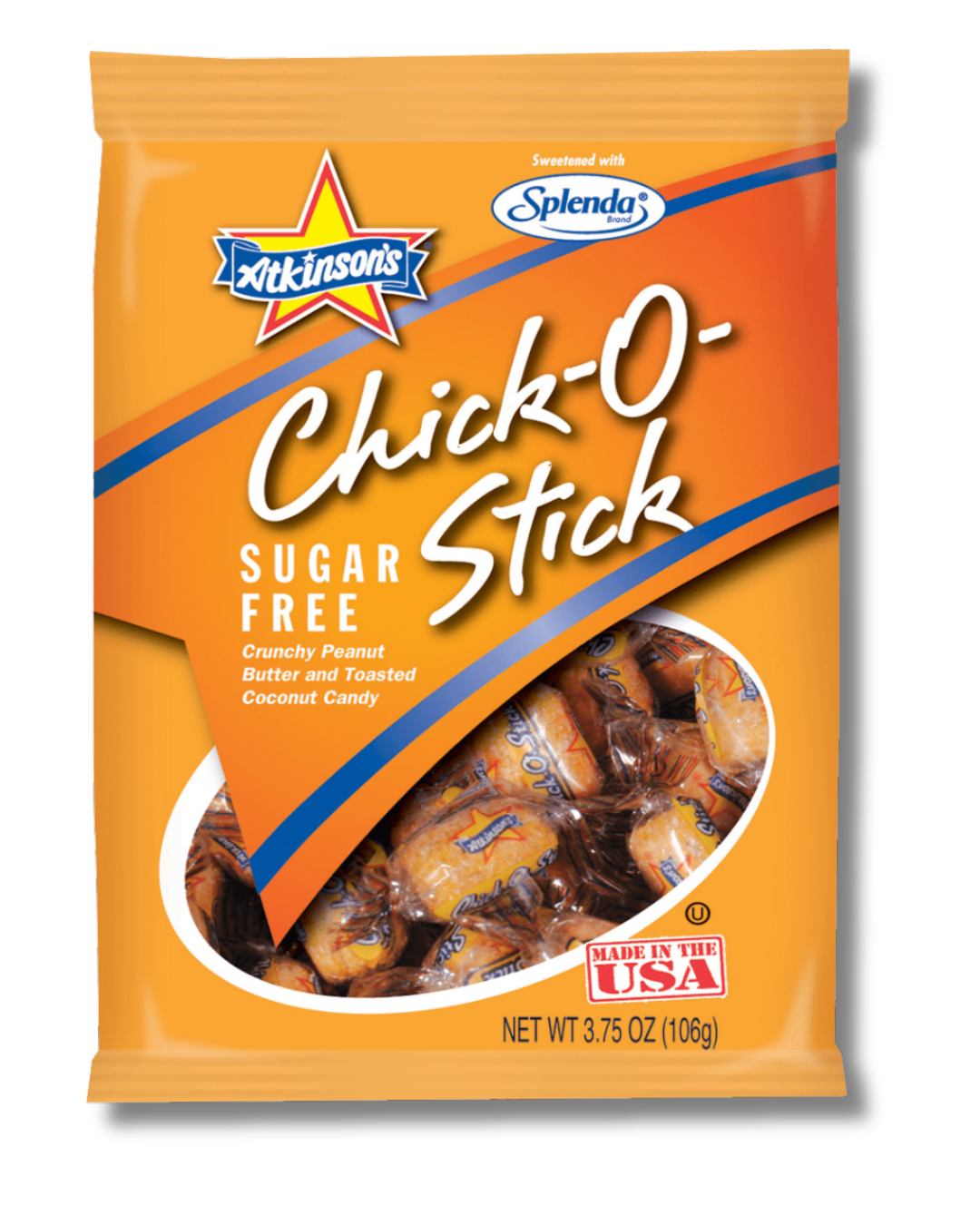 Sugar Free Chick-O-Stick® Nuggets - 3.75 oz Peg Bag