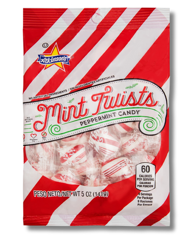 Natural Mint Twists® - 5 oz Peg Bag