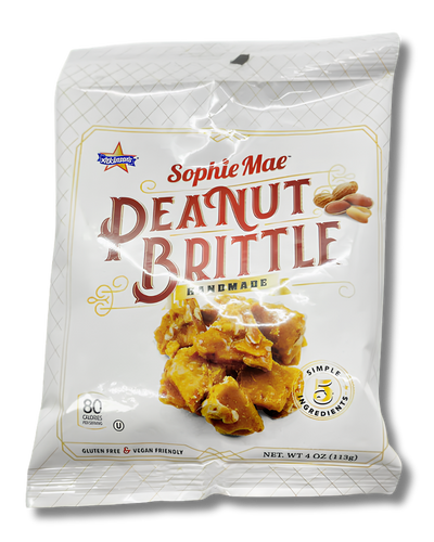 Sophie Mae® Peanut Brittle Bites - 4 oz Peg Bag