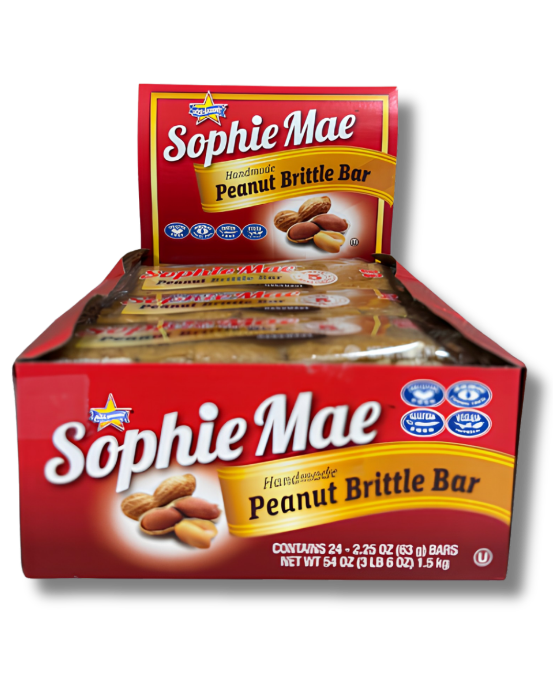 Sophie Mae® Peanut Brittle 2.25 oz Bar
