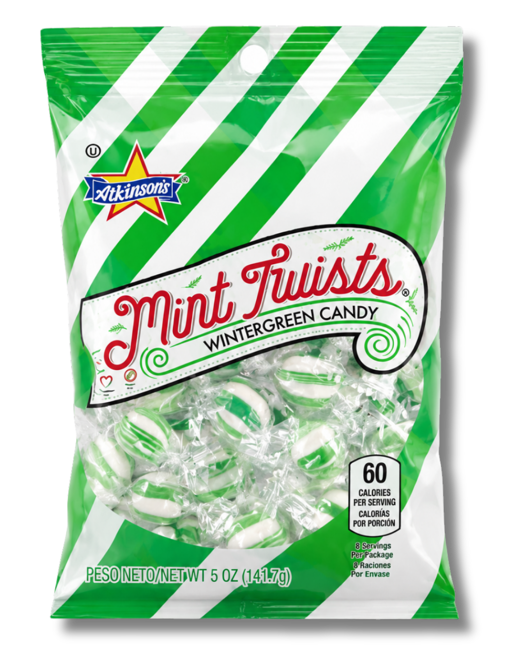 Wintergreen Mint Twists® Peg Bag 5oz