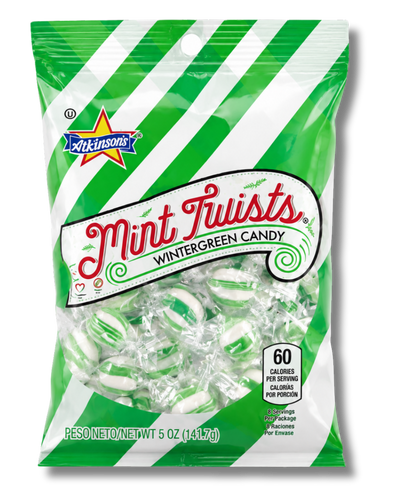 Wintergreen Mint Twists® Peg Bag 5oz