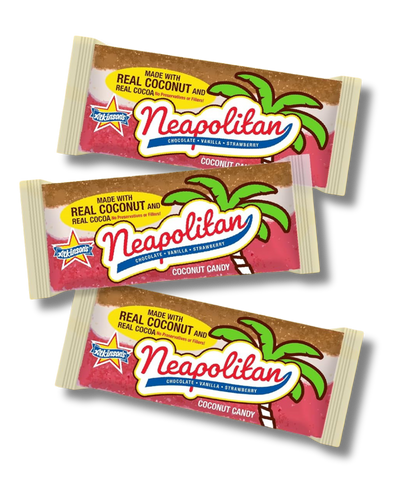 Neapolitan Coconut Single Bar