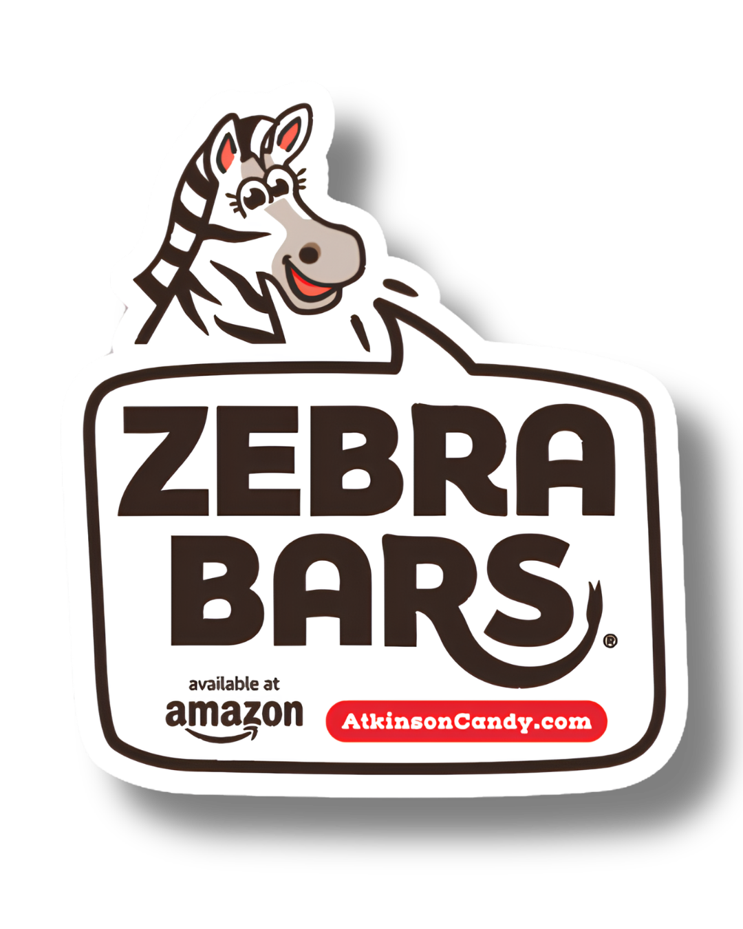 Zebra Bars Sticker