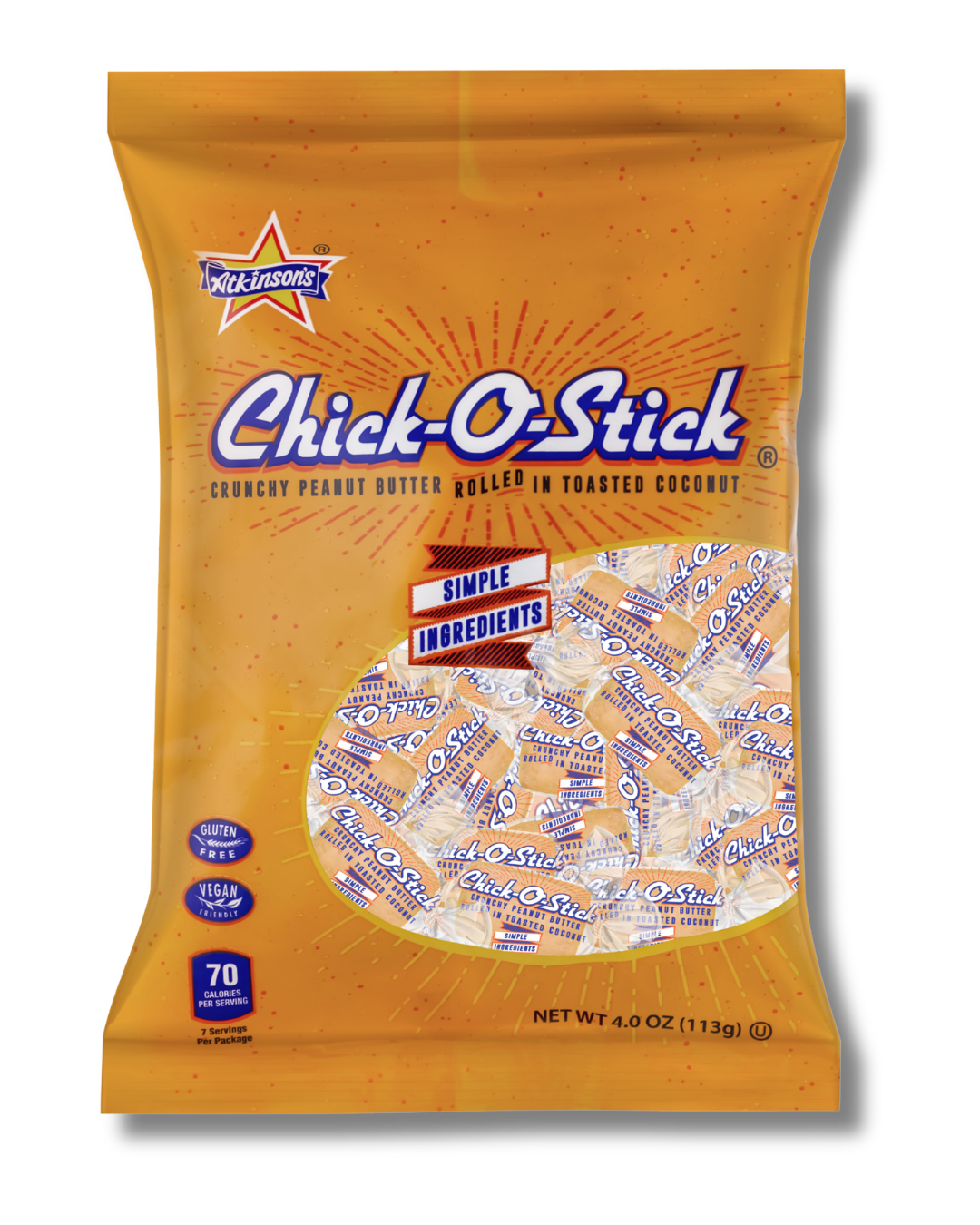 Chick-O-Stick® Nuggets - 4 oz Peg Bag