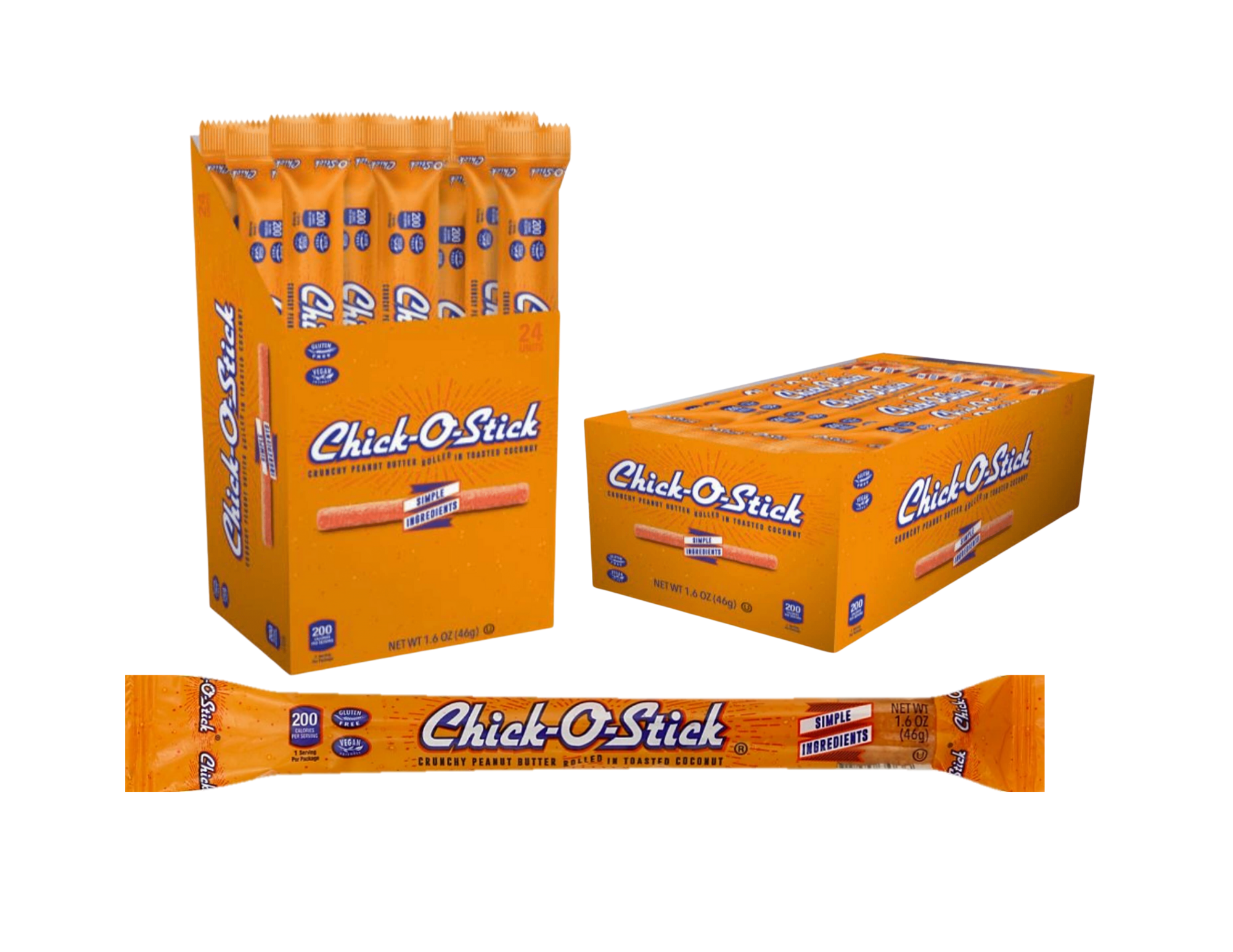 Stickocinno Chick-O-Stick® - 1.6 oz sticks (24 count box) – Atkinson Candy Co.