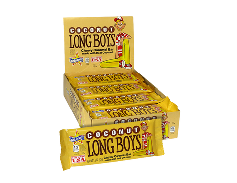 Long Boys® Coconut - 1.5 oz Bar (24 count box)