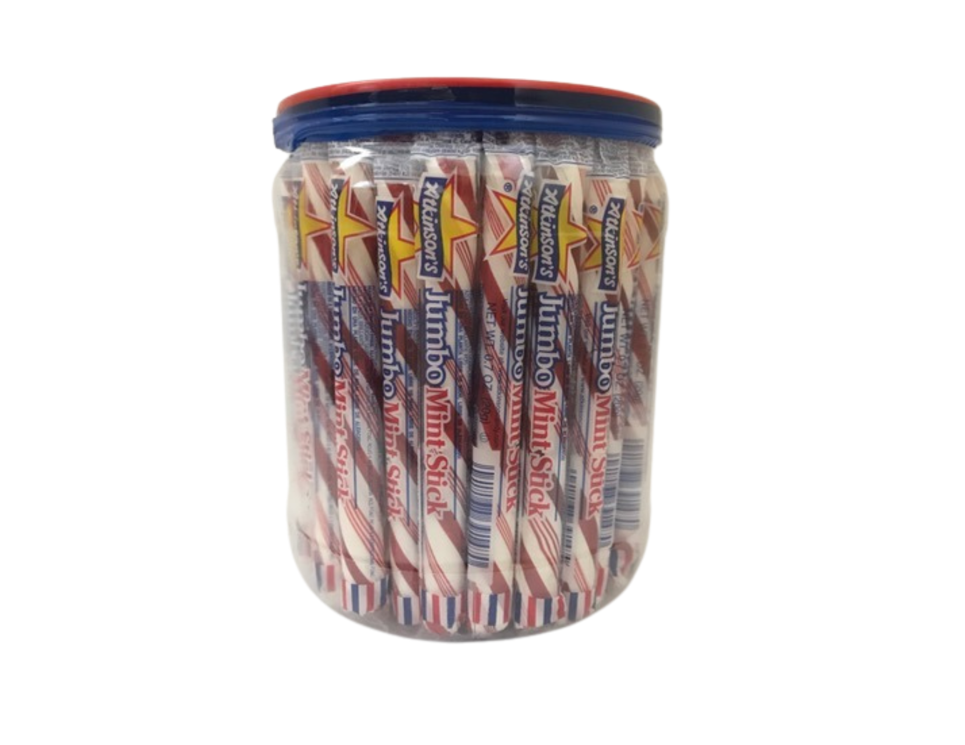 Jumbo Mint Stick 52 Count Jar – Atkinson Candy Co.