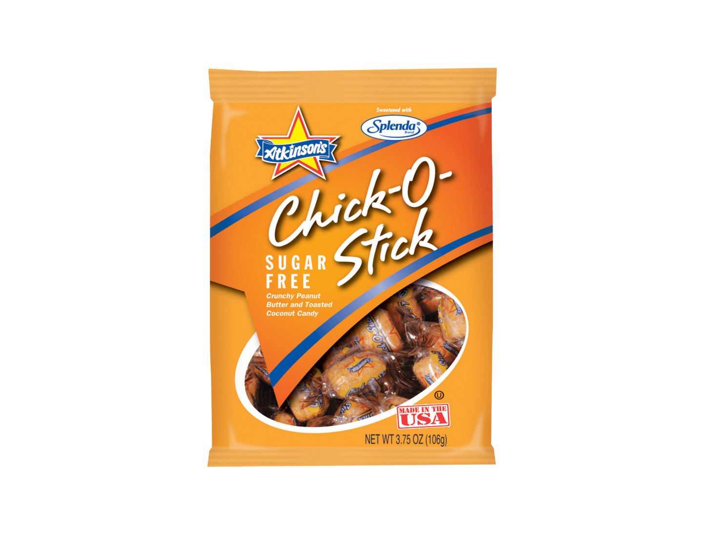 Sugar Free Chick-O-Stick® Nuggets - 3.75 oz Peg Bag