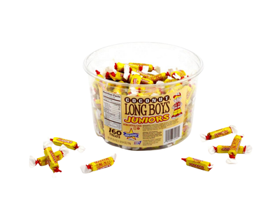 Long Boys® Jrs. Coconut Caramels - Tub (160 pieces)