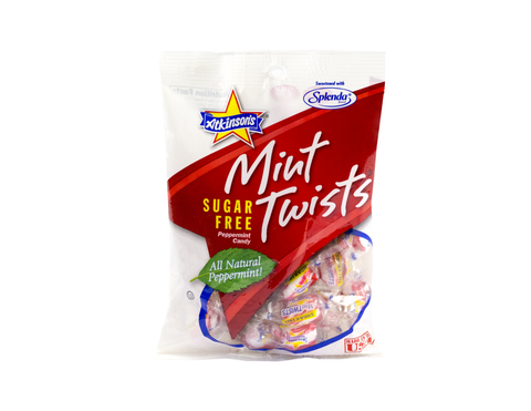 Sugar Free Mint Twists® - 3.75 oz Peg Bag