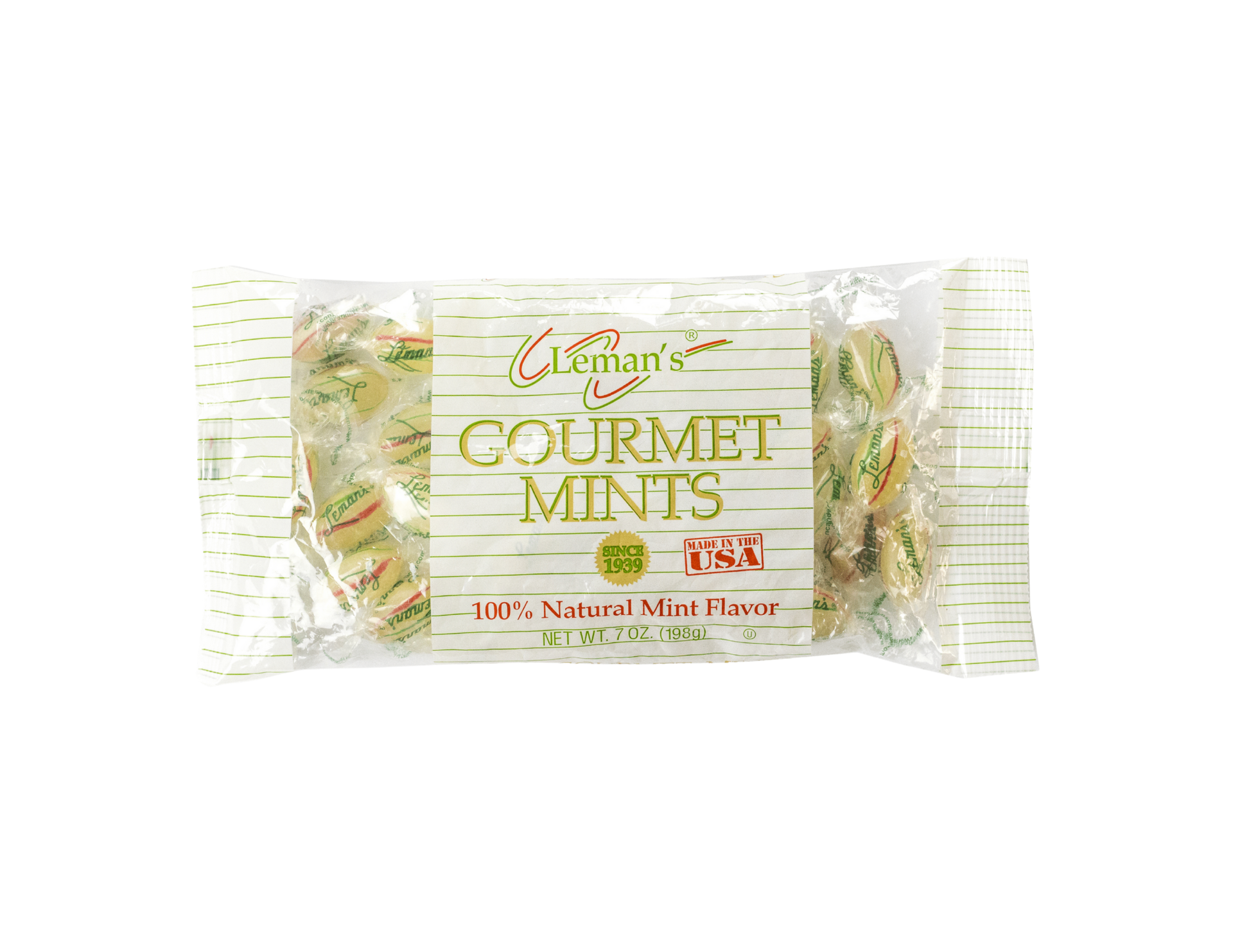 Leman's® Mints Footballs - 7 oz Bag – Atkinson Candy Co.