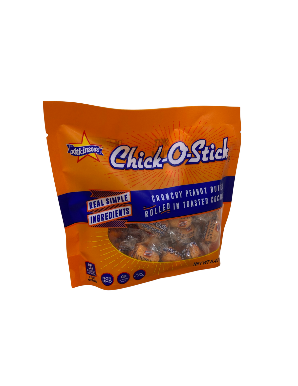 24x Sticks Atkinson's Chick-O-Stick Peanut Butter Toasted Coconut Candy