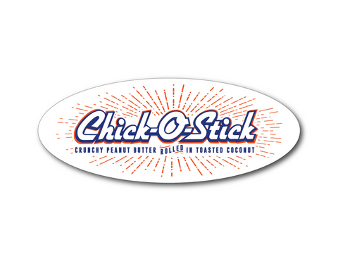 Original Chick-O-Stick® Vinyl Sticker