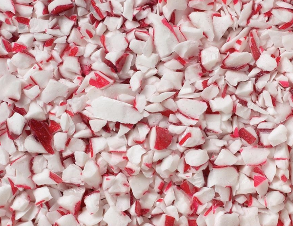 Crushed Red and White Natural Mint Twists® - Bulk (15 lb Case)