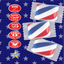 U.S.A. 250th Anniversary Red, White & Blue Cherry Twists