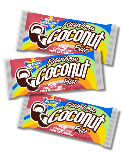 Rainbow Coconut Single Bar