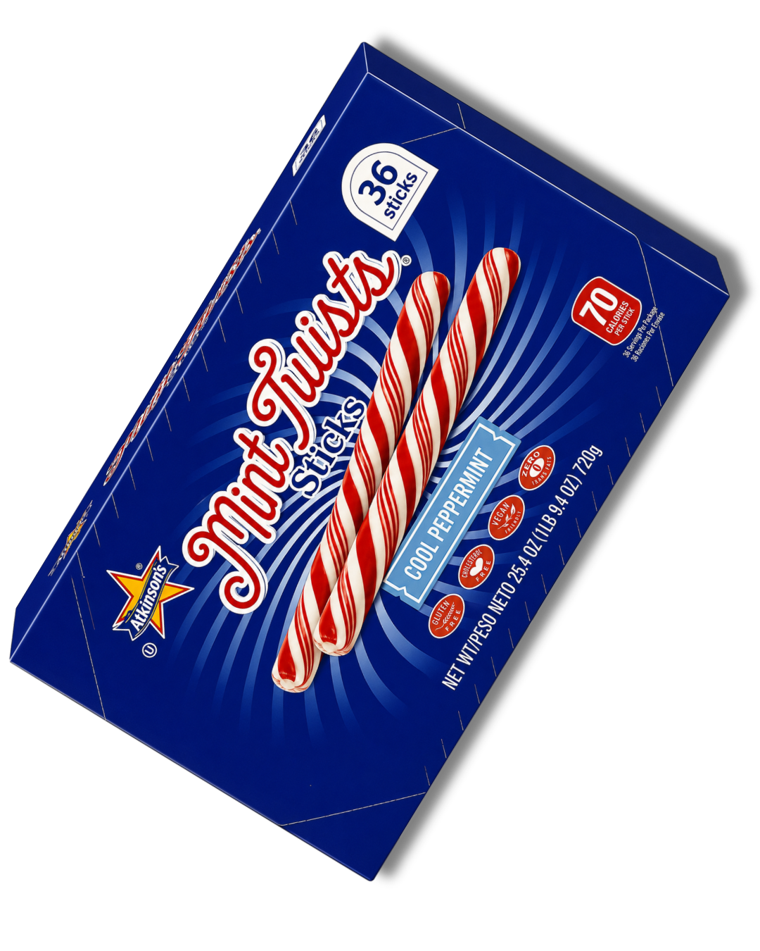 Jumbo Mint Sticks Display Box -  .7 oz Stick
