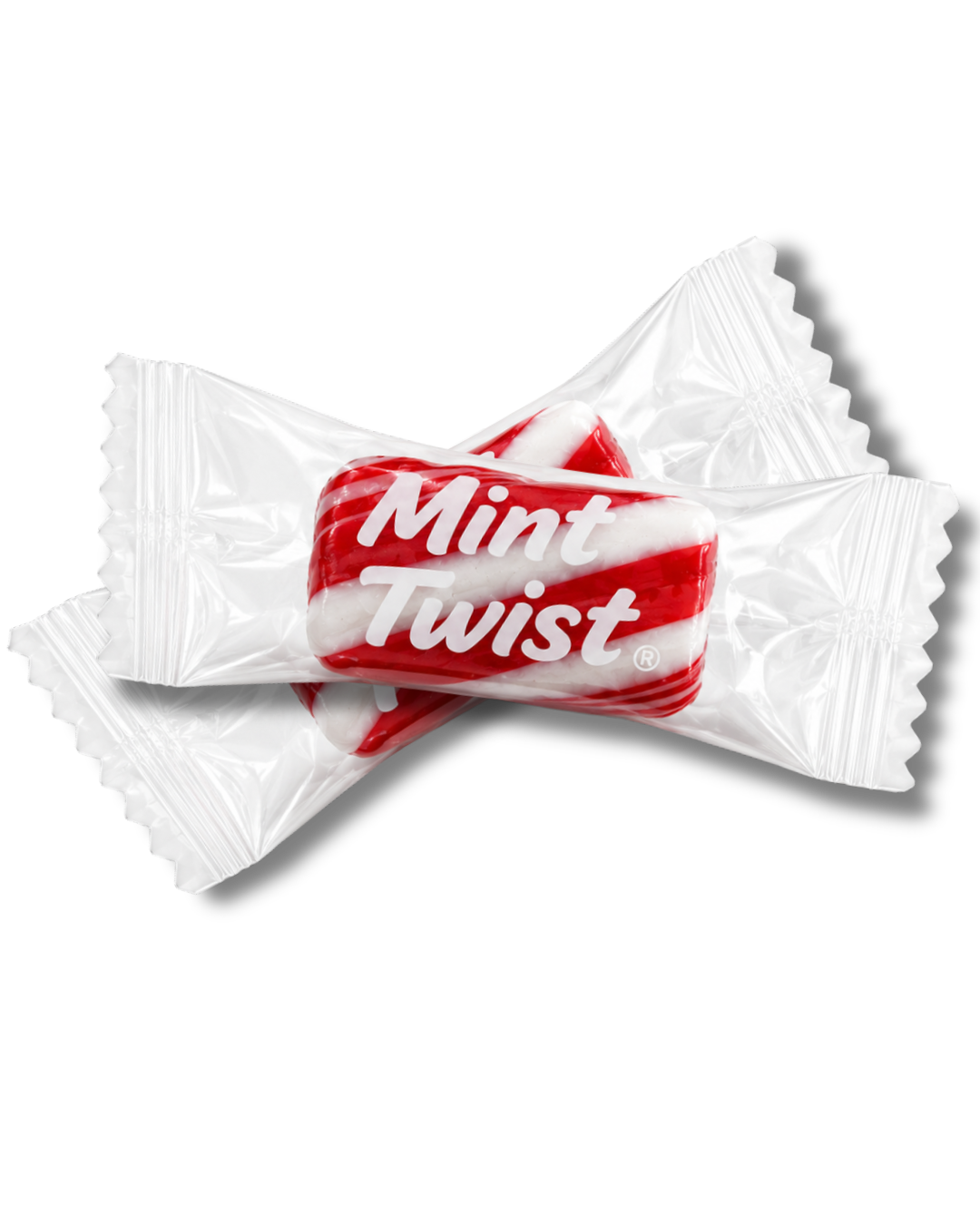 Red & White Mint Twists® - Bulk (25 lb Case)