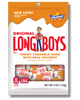 Long Boys® Jrs. Coconut Caramels - 4 oz Peg Bag