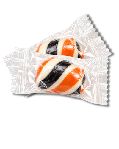 Halloween Orange & Black Twists® (25 lb Case)