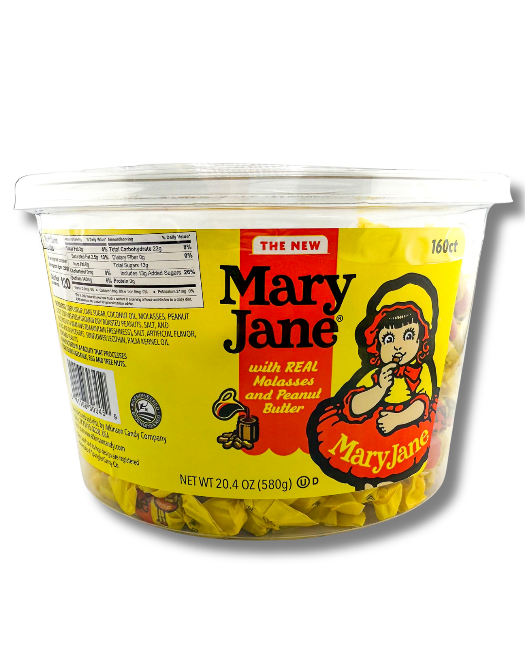 Mary Jane® Bite Size - Tub (160 pieces)