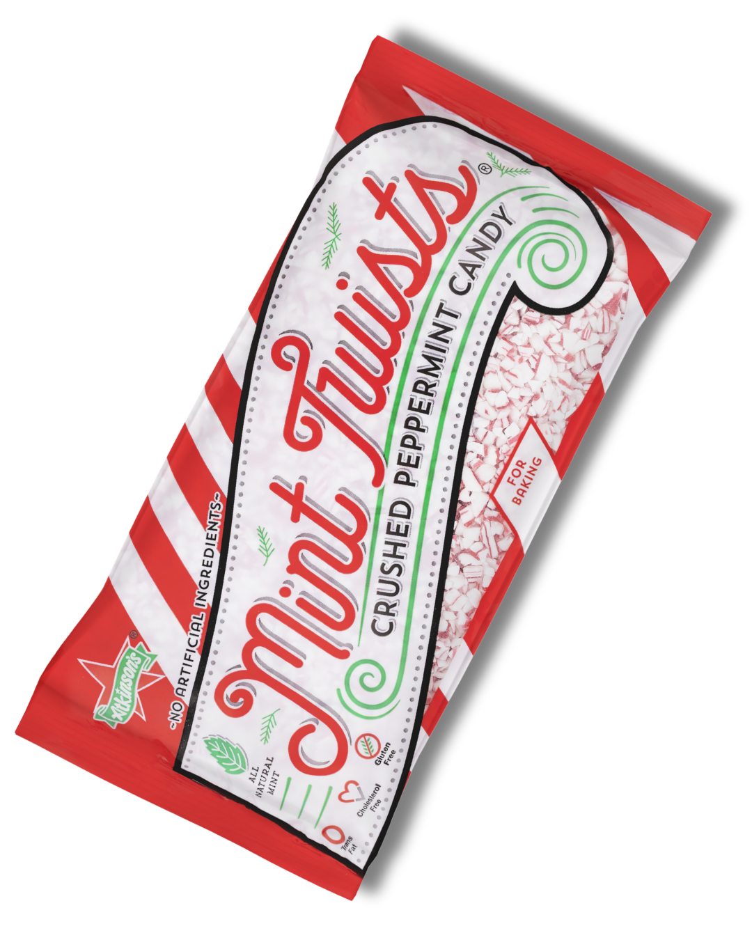 Crushed Mint Twists® Peppermint for Baking - 8 oz Bag