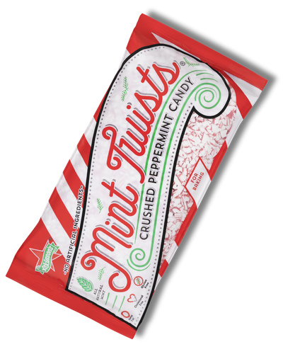 Crushed Mint Twists® Peppermint for Baking - 8 oz Bag