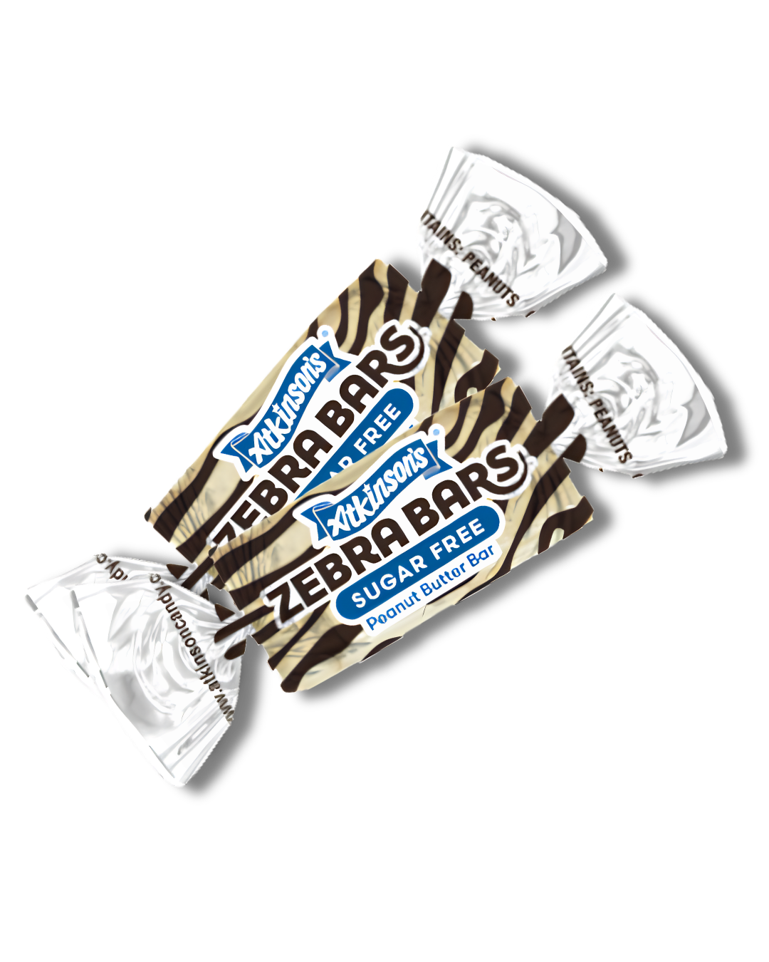 Sugar Free Zebra Bars™ - Bulk (15 lb Case)