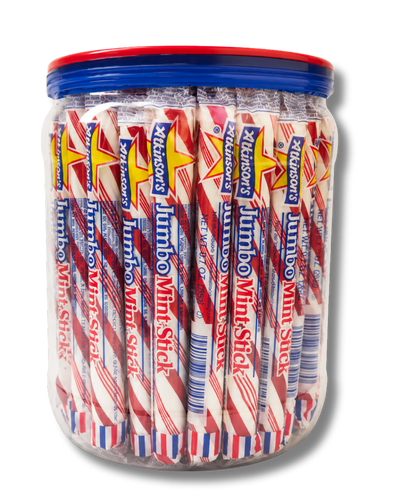 Jumbo Mint Stick 52 Count Jar