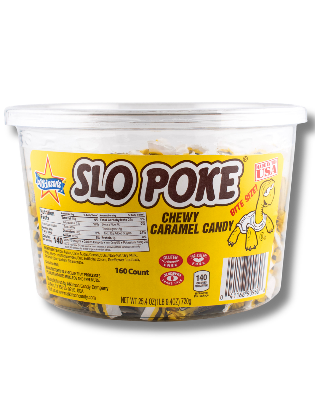 Slo Poke® Bite Size - Tub (160 count)