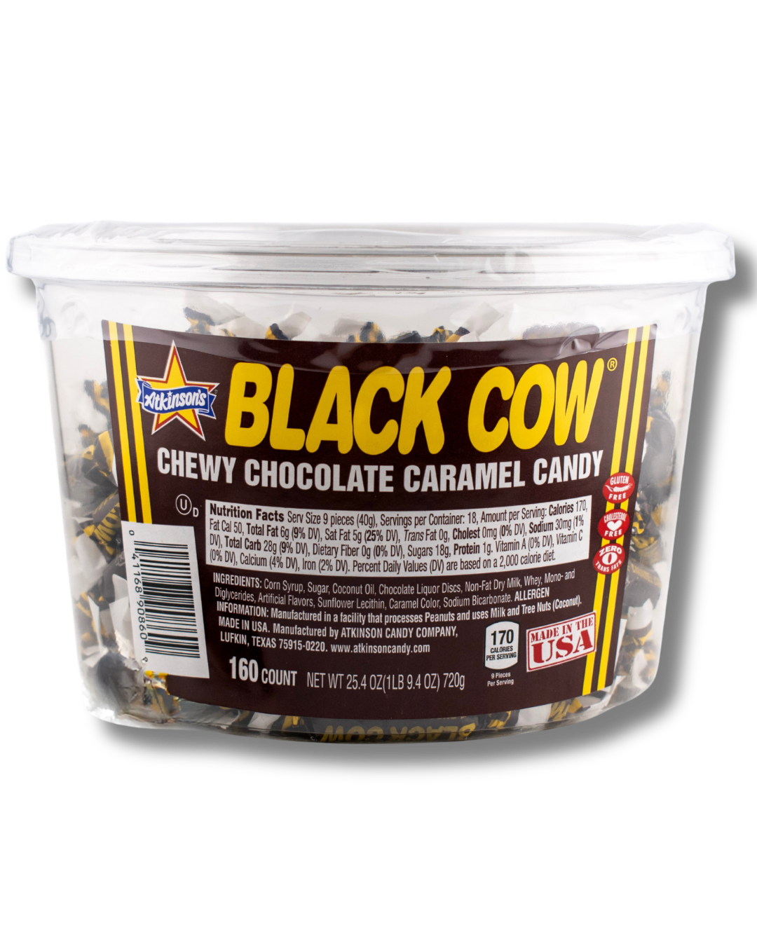 Black Cow® Bite Size - Tub (160 count)