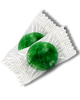 Green Apple Buttons - Bulk (15 lb Case)