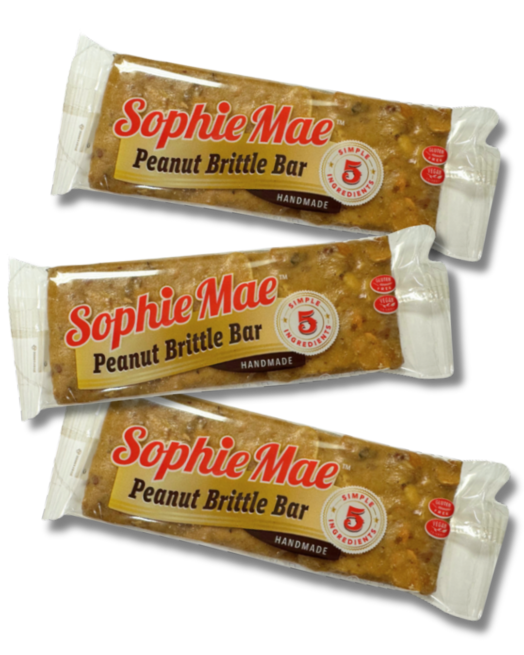 Sophie Mae® Peanut Brittle 2.25 oz Single Bar