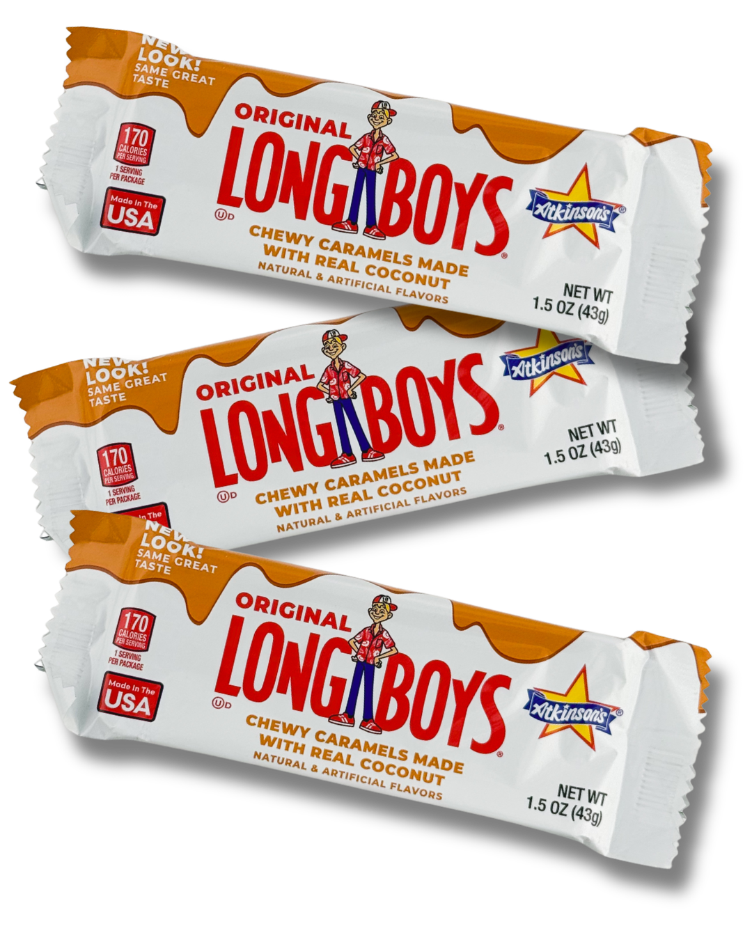 Long Boys® Coconut - 1.5 oz Single Bar