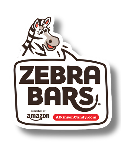 Zebra Bars Sticker