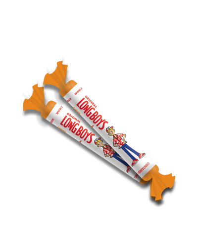 Long Boys® Coconut Fun Size Caramels - Bulk (15 lb Case)