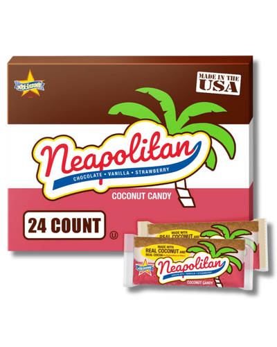 Neapolitan Coconut Bar