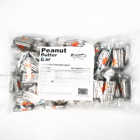 Peanut Butter Bar™ Bite Size - 4 oz Peg Bag – Atkinson Candy Co.