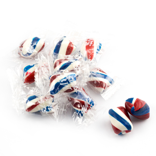 Red, White, & Blue Mint Twists® - Bulk (25 lb Case)