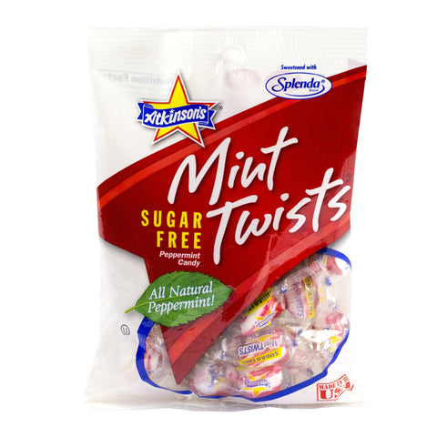 Red & White Mint Twists® - Bulk (25 lb Case)