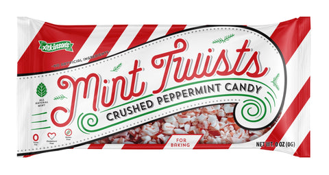 Crushed Mint Twists® Peppermint for Baking - 8 oz Bag