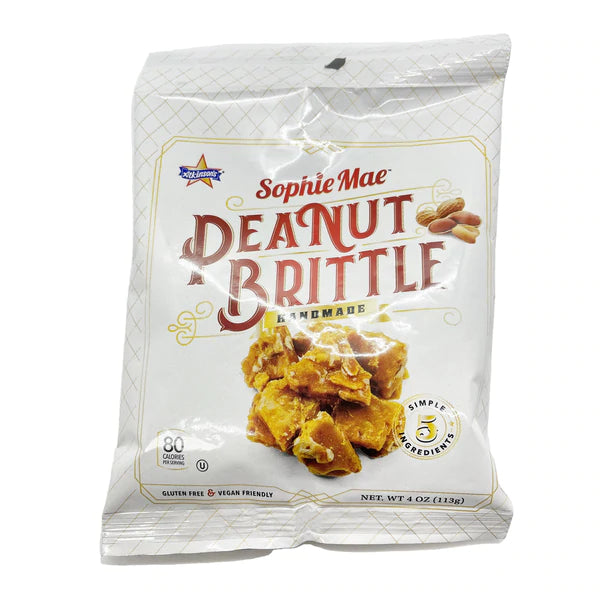 Sophie Mae® Peanut Brittle Bites - 4 oz Peg Bag