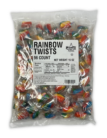 Rainbow Twists - 1 lb Bag